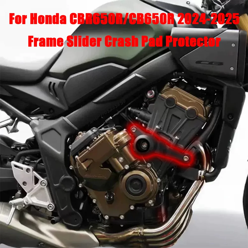 Cadre de Protection contre les chutes de moto, carénage coulissant, Protection contre les chutes, pour Honda CB650R CBR650R e-clutch 2024 2025