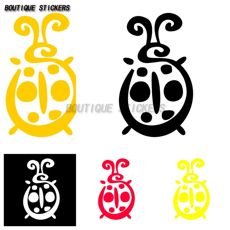 

Ladybug Sticker Vinyl Decal - Love Animal Car Window Cute Wall Art Room Decor