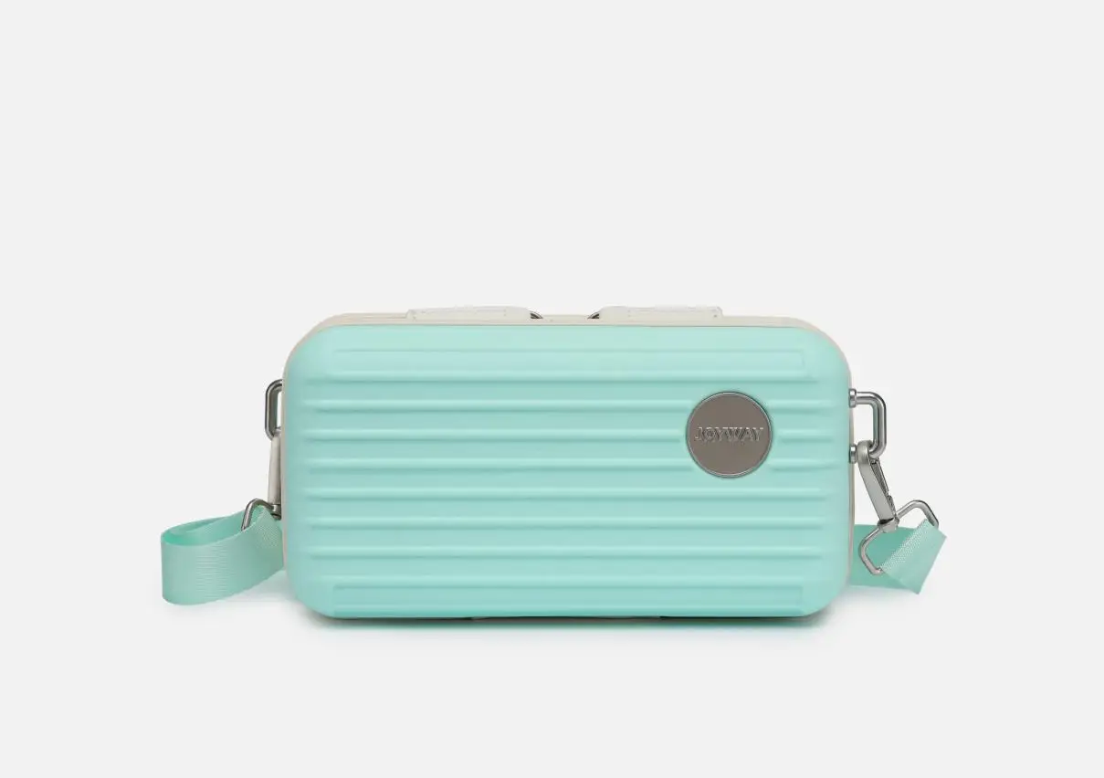 Mala de Zíper à Prova de Explosão, Conjunto de Bagagem, Roda Universal, Carrinho de Embarque, PP Material