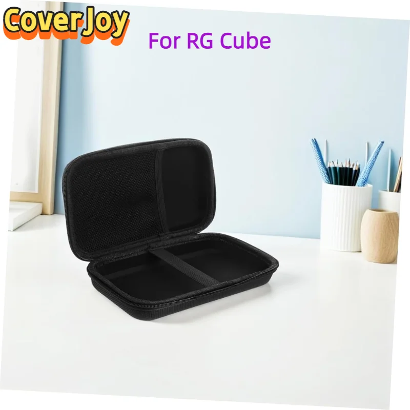 

Защитный чехол CoverJoy для консоли Anbernic RG Cube, противоударная портативная сумка для хранения, ремешок на руку, пылезащитные игровые аксессуары