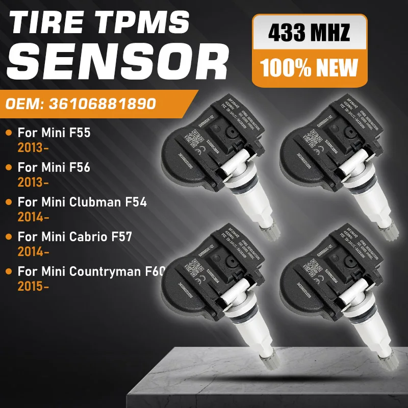 

Car Tire Pressure Monitoring Sensor For Mini F56 F55 2013- Mini Countryman F60 2015- TPMS Mini Clubman F54 Mini Cabrio F57 2014-
