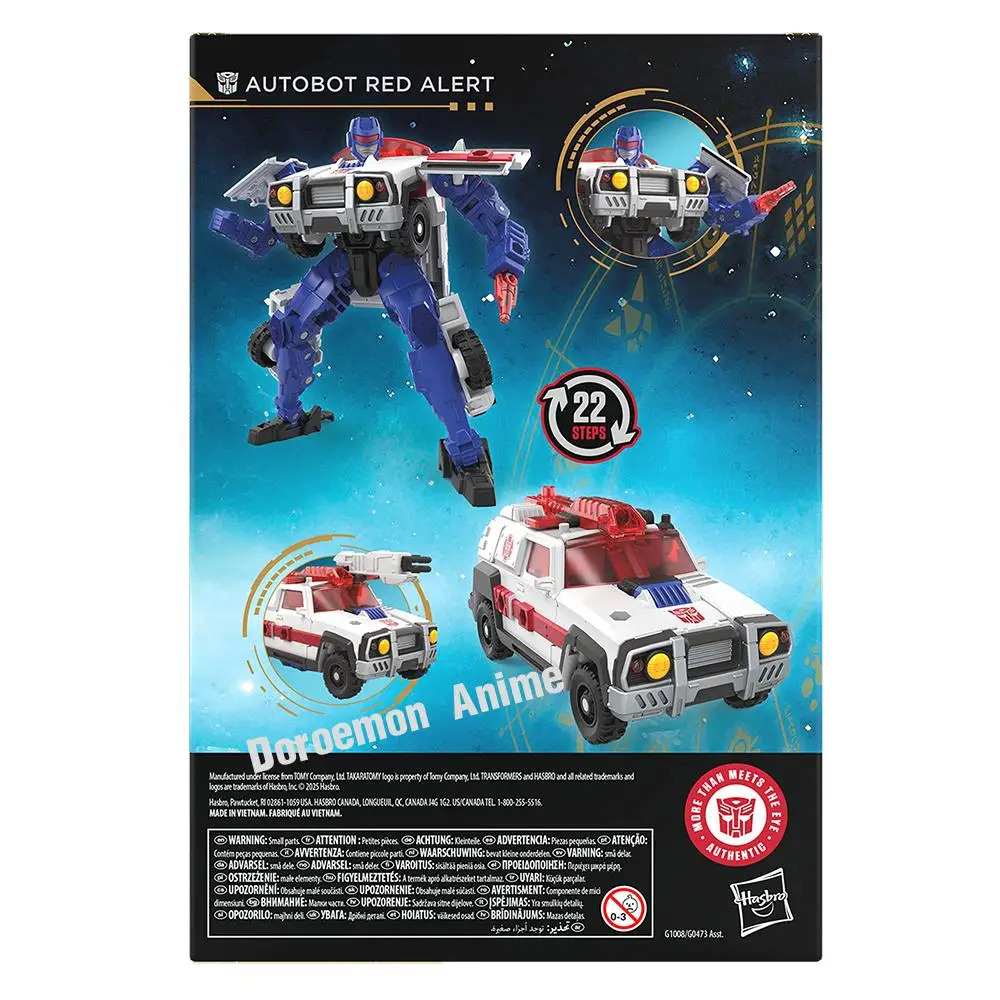 Auf Lager Original Hasbro Transformers Age of The Primes Voyager Class Autobot Red Alert Sammlerfilm-Actionmodell Kindergeschenk