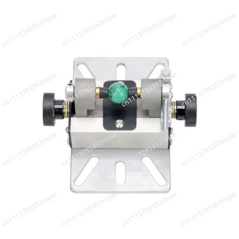 Multifunctional bench drill base for jade and pearl drilling, bead hole holder and pendant support for beeswax ball processin