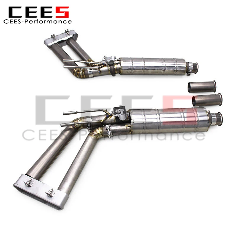CEES OEM Factory Valve Exhaust System for Mercedes-Benz G63 AMG W464 4.0T 2019-2023 Sport Race Car Pipe Catback Muffler