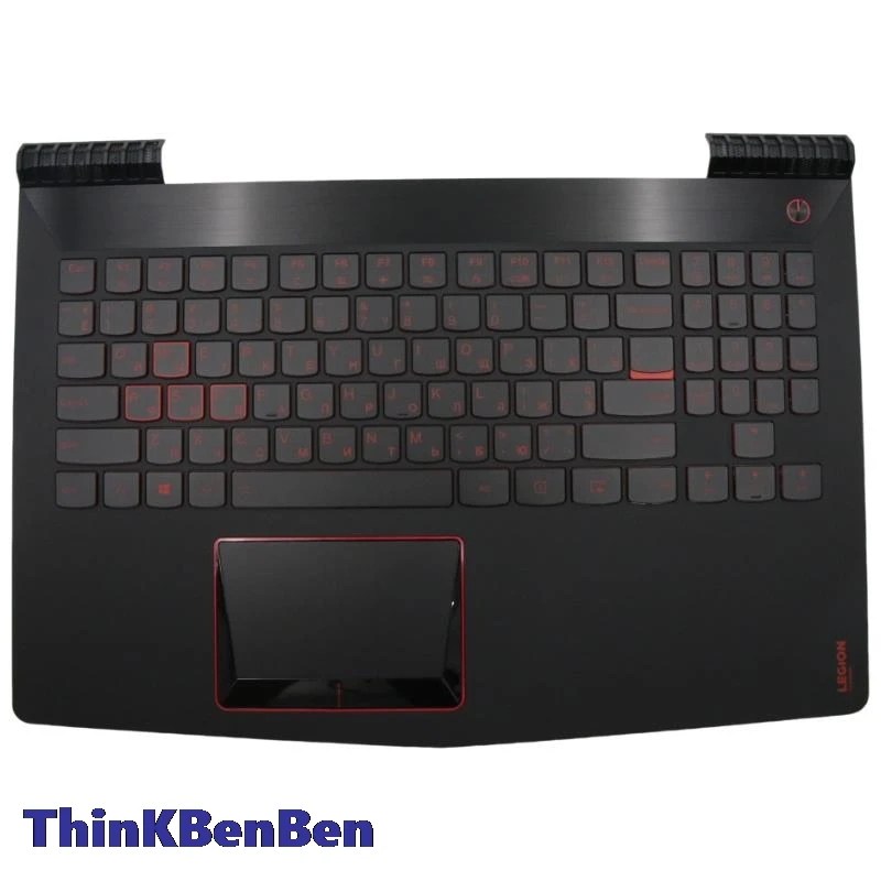 

UKR Ukrainian Black Keyboard Upper Case Palmrest Shell Cover For Lenovo Legion Y520 15 R720 15IKBN 15IKBA 5CB0N00202