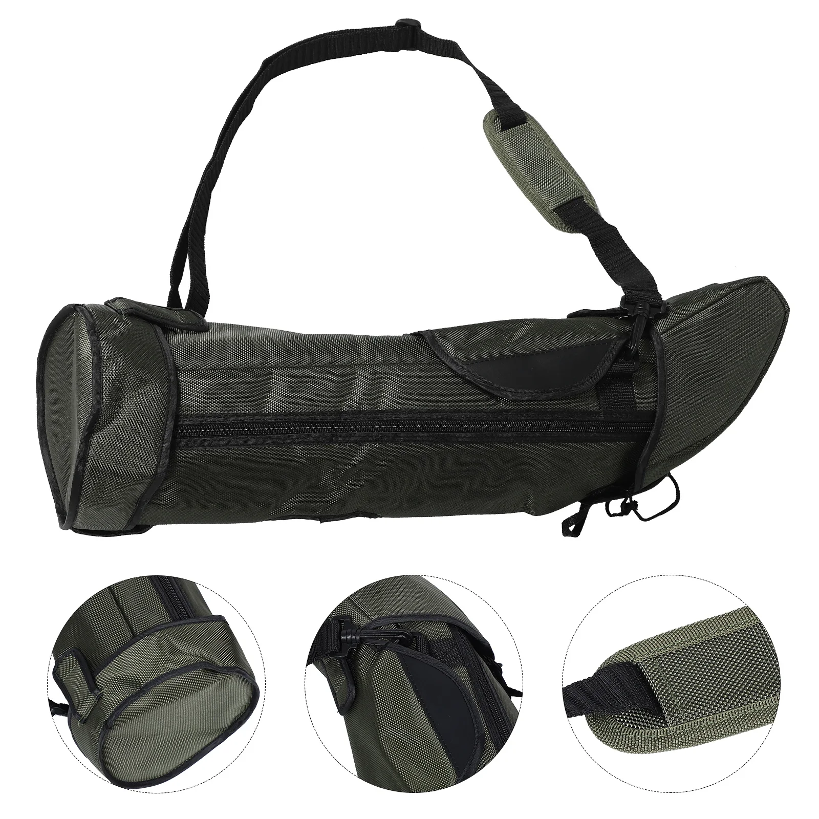 

Telescope Backpack Monocular Pouches Shoulder Bag Storage Large Carrier Nylon Container Case