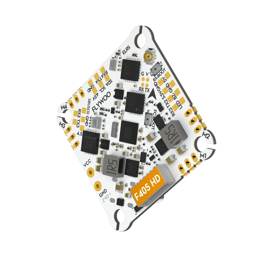 

Flywoo GOKU F405 HD 1-2S 12A ELRS AIO V2 Plug&Play O4 / O4 PRO for Micro FPV Drones