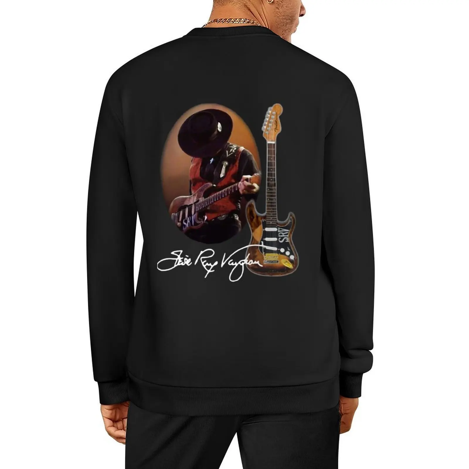 

Stevie Ray-Vaughan art Pullover tracksuit men men's clothes korean style clothes autumn new products men's sweatshirts
