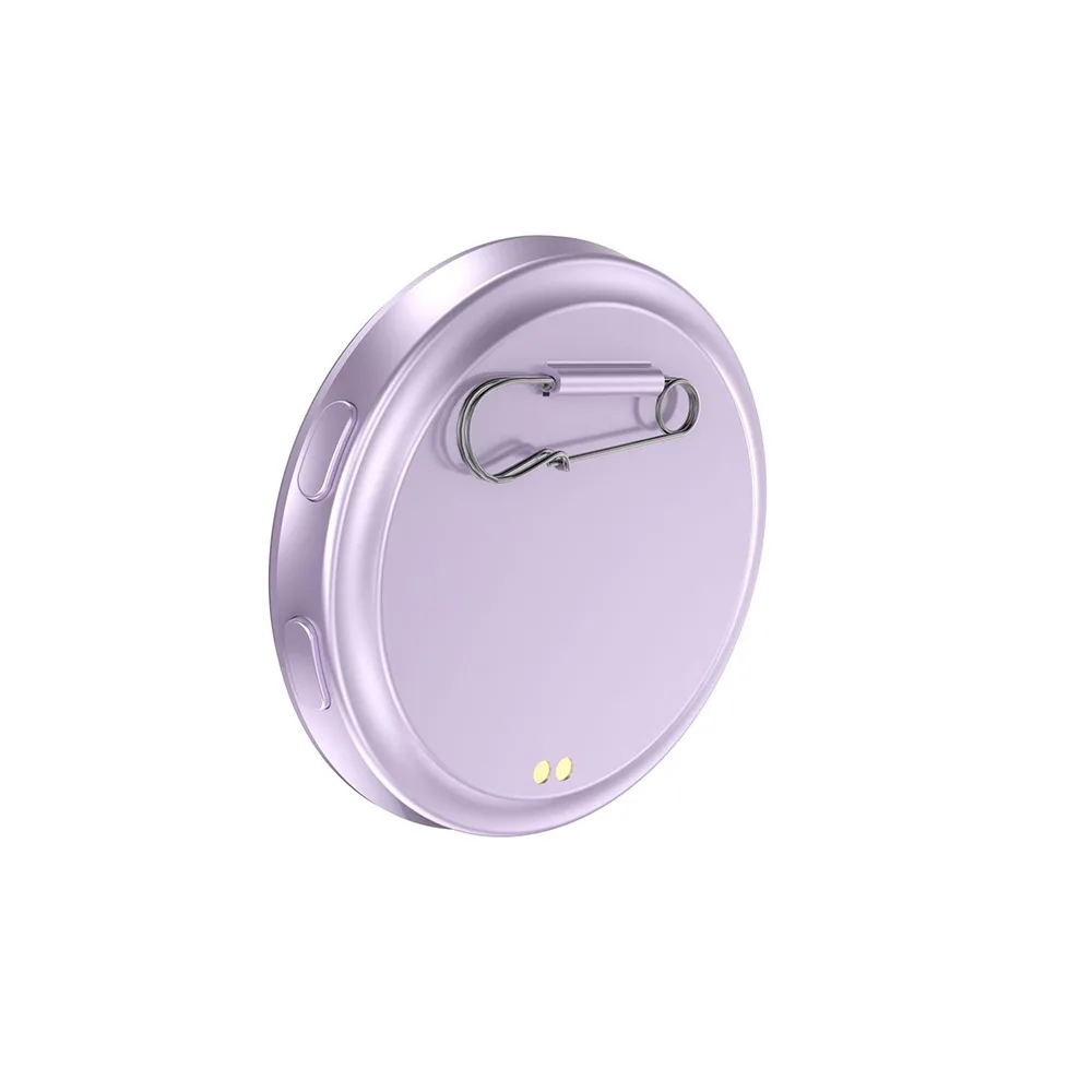 Smart Bluetooth Electronic Display Badge App Control Changing Images Digital Dynamic Badge Two-Dimensional 7 Color LED LED Badge