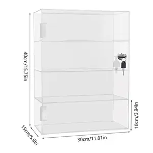 Economical Countertop 2024 Acrylic Display Case With Locks