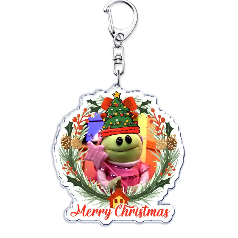 Cute Whos That Wonderful Girl Key Chain Keychains Ring for Accessories Its Okay Nanalan Mona Bag Pendant Keyring Jewelry Gifts