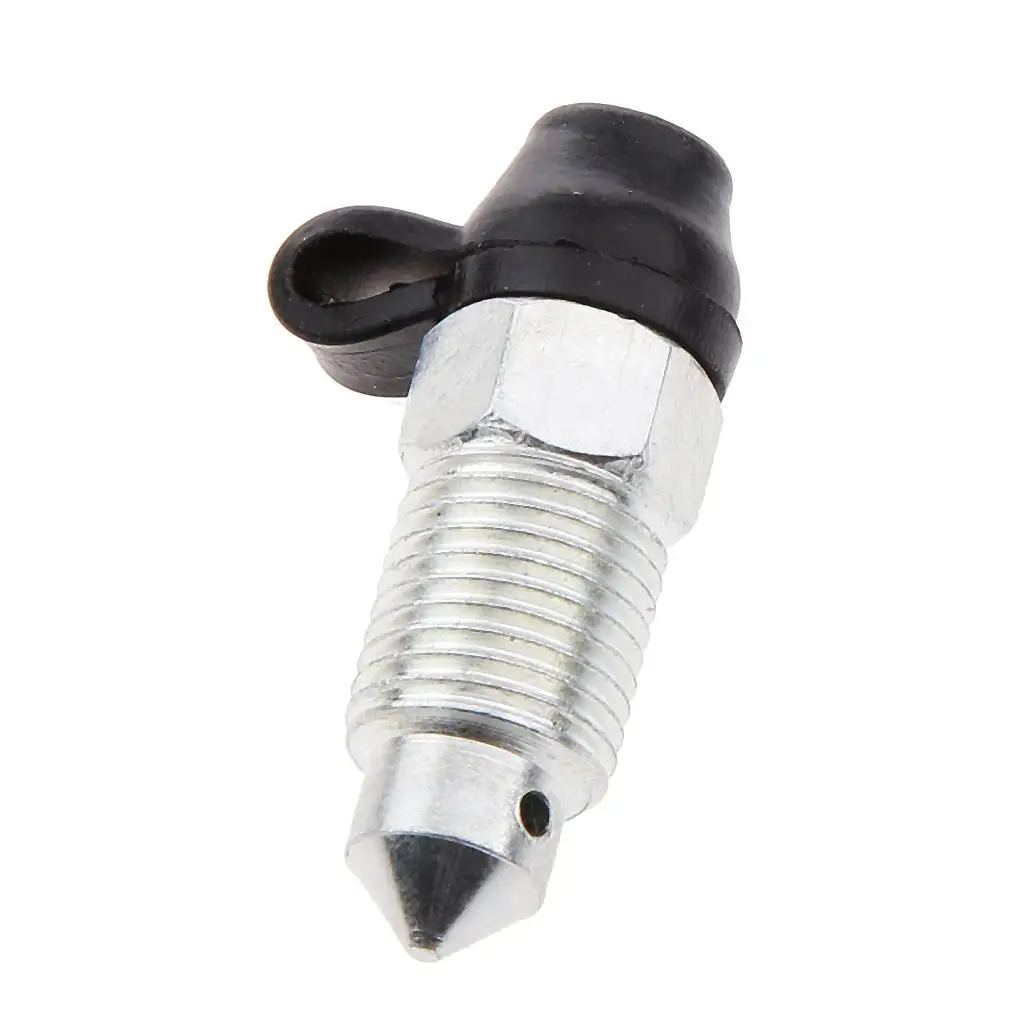 Durable M10 x1mm Motorcycle Motorbike Brake Caliper Bleed Screw Nipple