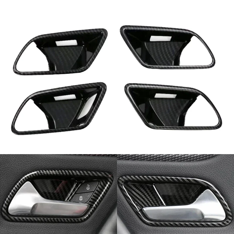 For Mercedes Benz W177 A-Class A200 A220 A250 2019 2020 CLA C118 Carbon Fiber Interior Parts Decorations Trim