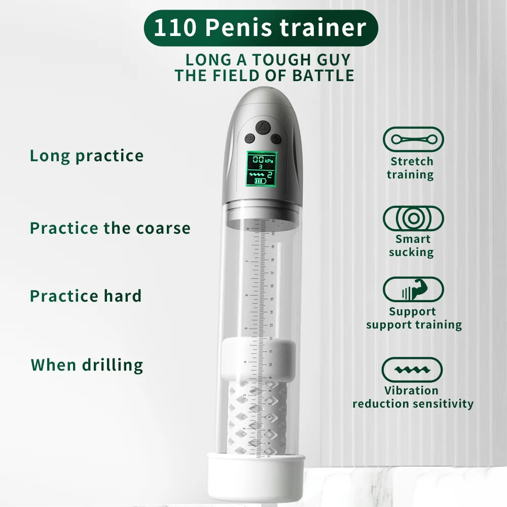 Automatic Penis Pump Enhanced Erections Rechargeable Vacuum Dick Cock Enlarger Penis Size Men Sex Toys and Vagina Masturbator - Image 6