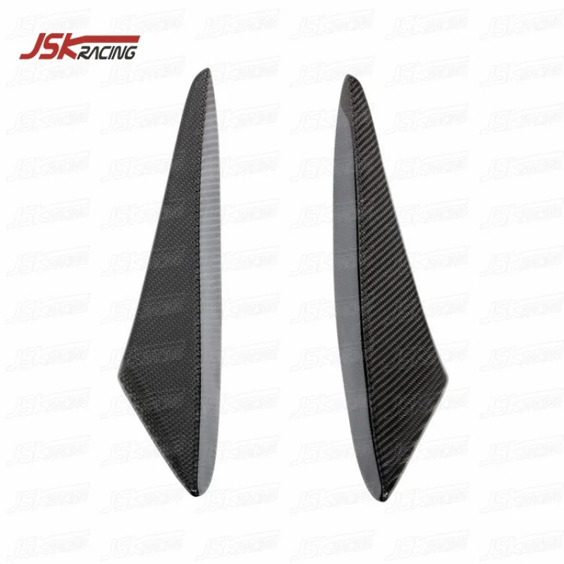 

REVOZ STYLE CARBON FIBER FRONT CANARD BUMPER SPLITTER (2 PCS) For 2012-2014 MCLAREN MP4-12C P11