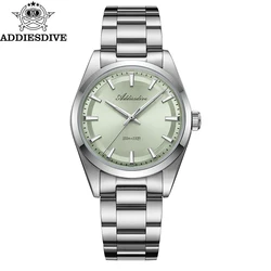 Reloj de lujo para hombre ADDIESDIVE 10Bar resistente al agua BGW9 superluminoso 316L reloj de acero inoxidable para hombre VH31 relojes de vestir de cuarzo