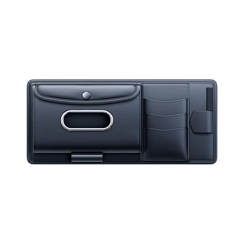 

Sun Visor Organizer Car Truck Visor Storage Bag Vehicle Eyeglass Clip For Ticket Card Tissue Auto Sunvisor Storage Bag