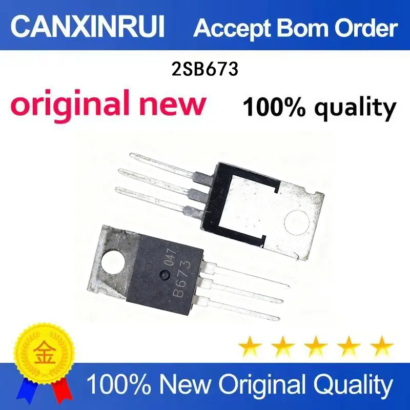 (5-100 Pieces) Brand new stock 2SB673 B673 TO-220