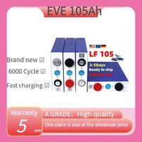 Eve 105ah 3.2v Lifepo4 Battery Cell Ev Solar Energy Deep Cycle IMR 105Ah Lithium Iron Phosphat Prismatic Lithium Ion Lf105