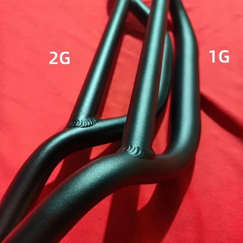 High Control Dirt Bike Handlebar 2nd Generation, Reinforced Aluminum Alloy Bicycle Riser Bar For BMX Dirt Jump Bike