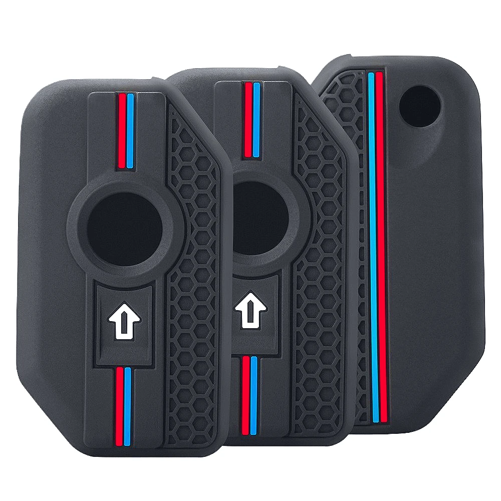 Silicone Key Case Skin Cover for BMW R1250GS R1200GS C400gt F750GS F850GS K1600B K1600GT R1200RS R1200RT F900R F900XR Motorcycle