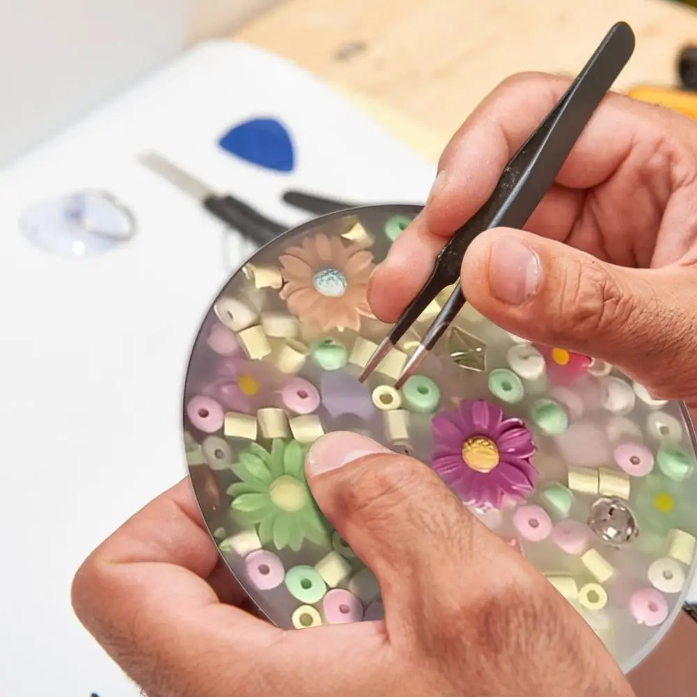 Siliconen Bloemen Picky Pad Stress Angst Speelgoed Pad Pick Pad Fidget Trichotillomania 6/8/10CM Huid plukken Fidget Speelgoed