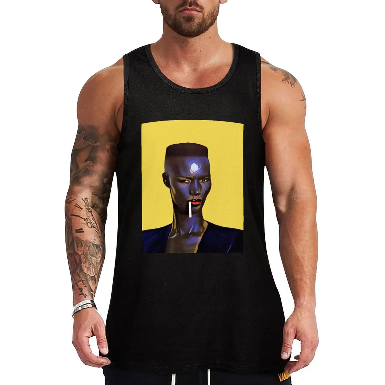 

Amazing Grace Tank Top summer clothes man 2025 Short sleeve summer clothes for men