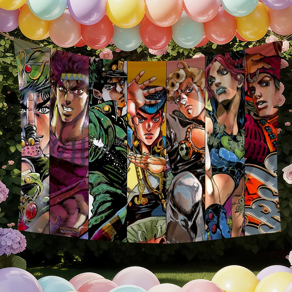 Bandeira de JoJo's Bizarre Adv - Outdoor Adventure Club avaliação e preço