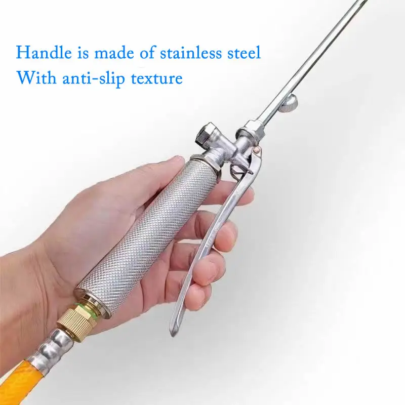 Stainless Steel Spray Handle Trigger Press Switch With Filter For Electric Spraying Hand Sprayer Garden Agricultural Accessories