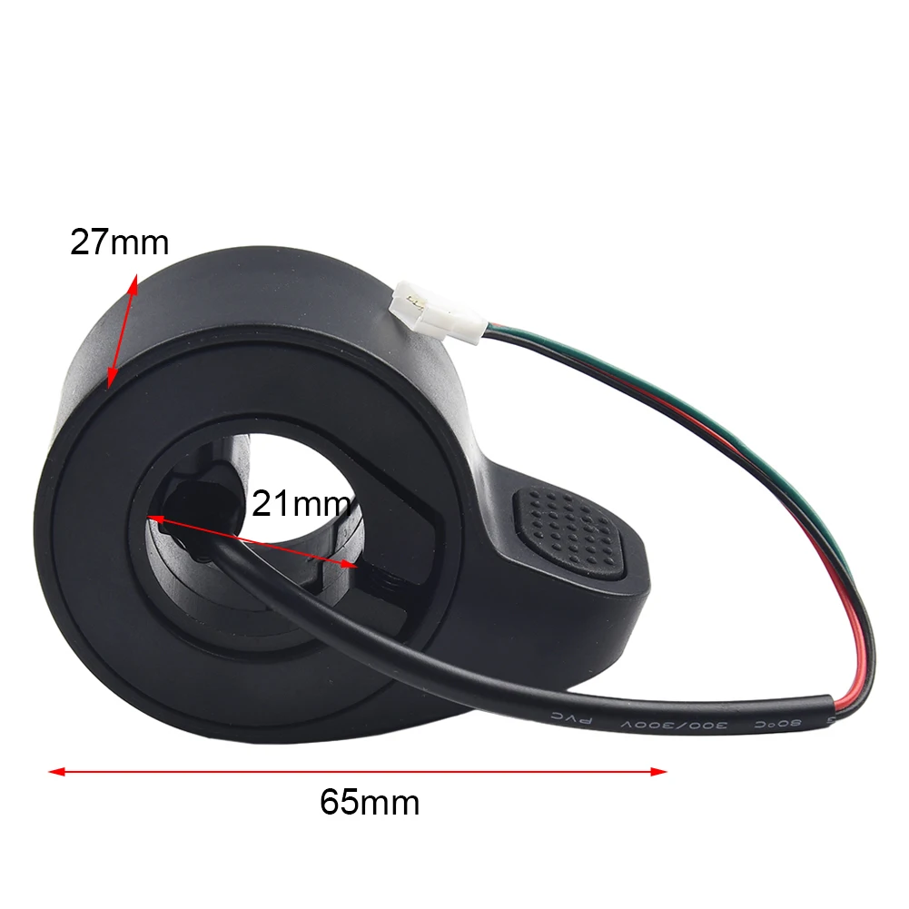 1pc Electric Scooter Accelerator For M365/1s Premium Plastic Thumb Throttle Assembly Universals Pro Replacement Part E-bike Part