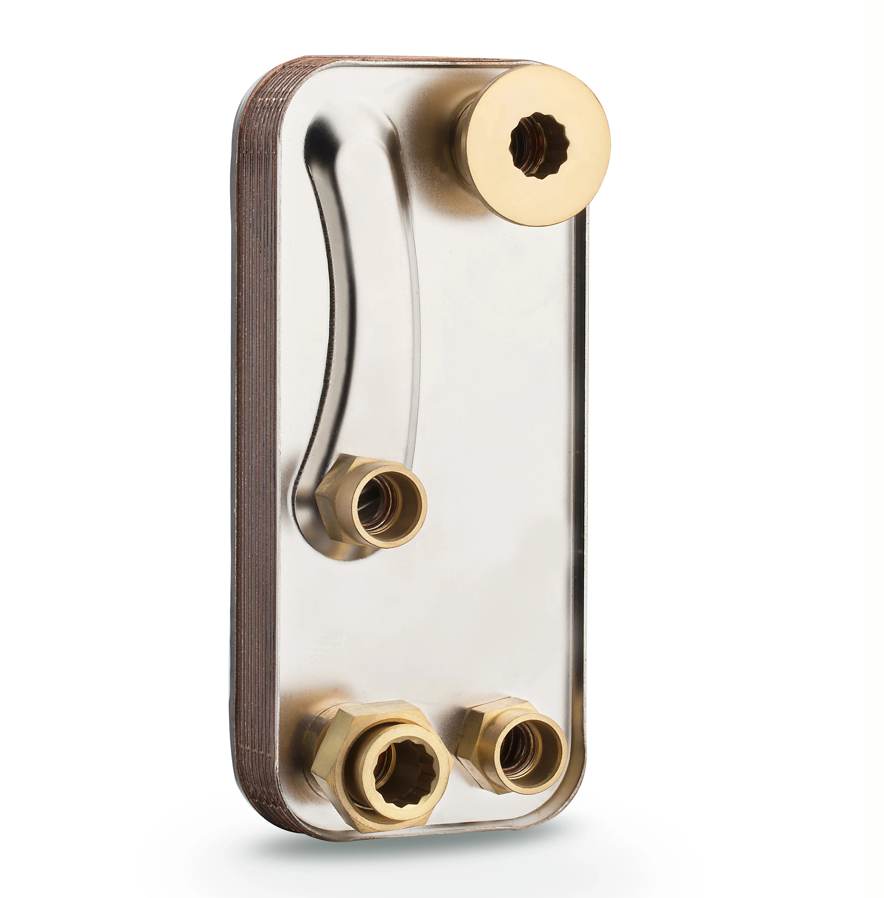 Excellent Performance HRALE Brand Plate Type Heat Exchanger 304 Stainless Steel Heat Transfer Condenser Heater Parts For