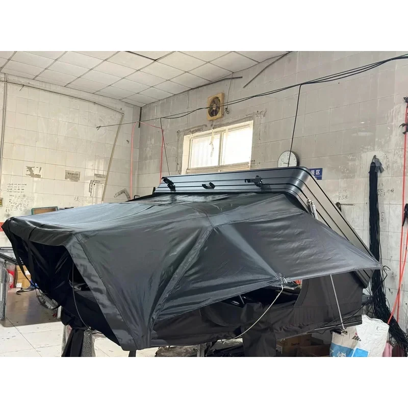 

Алюминиевая жесткая палатка на крышу автомобиля для использования в любое время года, для бездорожья