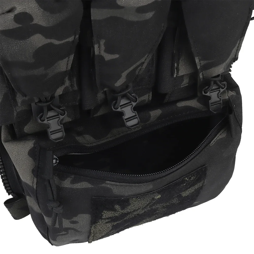 V5 FCPC Rückenplatte mit Reißverschluss, taktische Weste, Rückenplatte, Dreifach-Tasche, Plattenträger, Airsoft-Weste, Erweiterungstasche, Zubehör – Detail 19