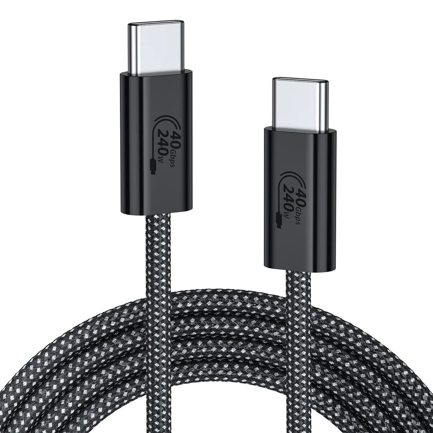 

USB4 Cable 40Gbps 48V 240W For Thunderbolt 4 Type C Fast Charging Cable Thunderbolt3 USB C to C Data Transfer Cable For laptop