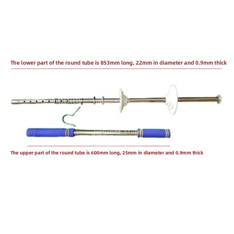 

Baler Portable simple film puller, bracket type handheld non-bending winding film