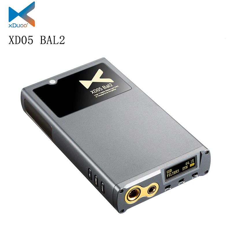 XDUOO XD05 BAL2 Portable DAC Headphone Amplifier Bluetooth 5.1 LDAC XU316 4.4mm Balanced Port Decoder Amplifier Audio Amp