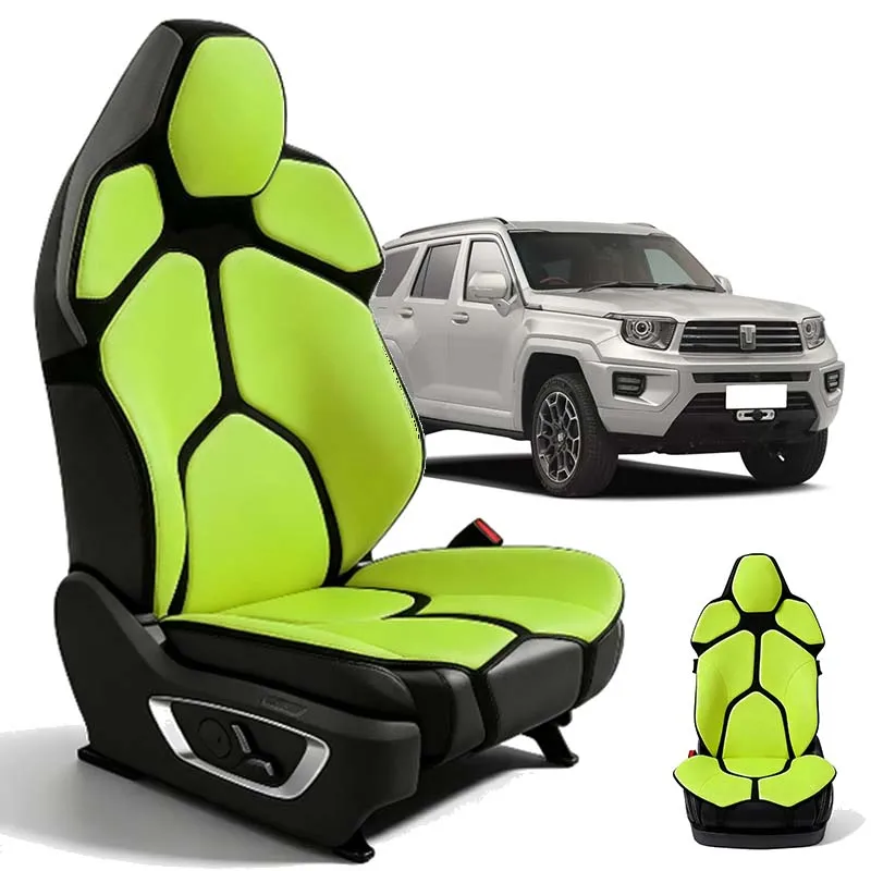 For TANK 700 Breathable Mesh Lumbar Cushion Car Office Dual Use Ergonomic Back Support Pad Auto Interior Seat Accessories