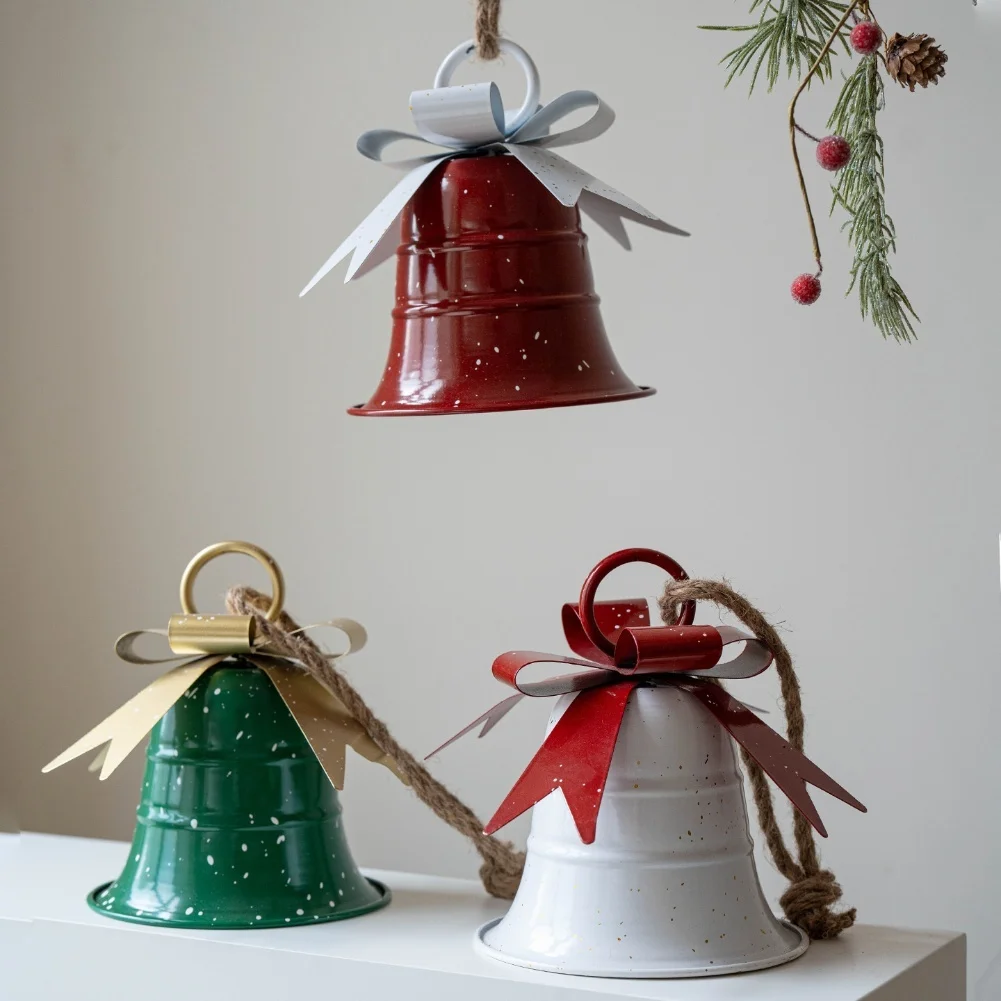 

20cm Christmas Bell Decoration Christmas Tree Hanging Decoration Handicrafts Holiday Party Presents Xmas Baubles For Home Decor