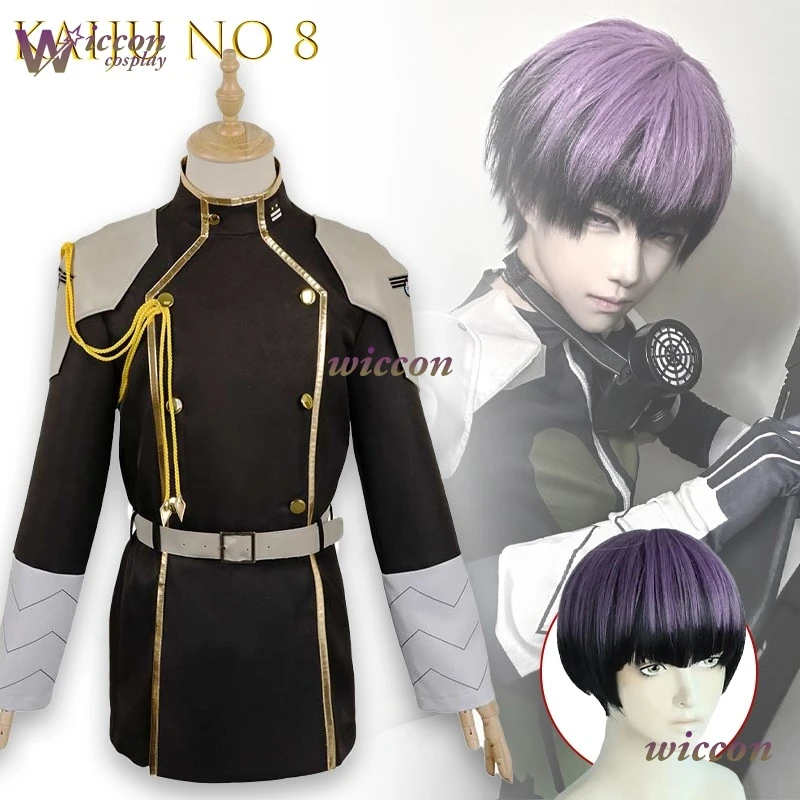 Wona Sosuke Hoshino Kaiju Anime No 8 Mina Ashiro Cosplay disfraz hombres mujeres chaqueta cinturón Halloween carnaval traje