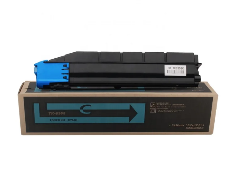 Compatible TK8305 TK8306 TK8307 TK8308 TK8309 Color Toner Cartridge for  TASKalfa 3050ci 3550ci 3051ci 3551ci