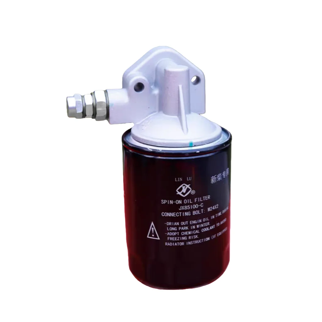 Hangcha heli lonking conjunto de filtro de óleo de empilhadeira jx85100c adequado para xinchai quanchai 490 495 498 filtro de óleo do motor JX85100-C