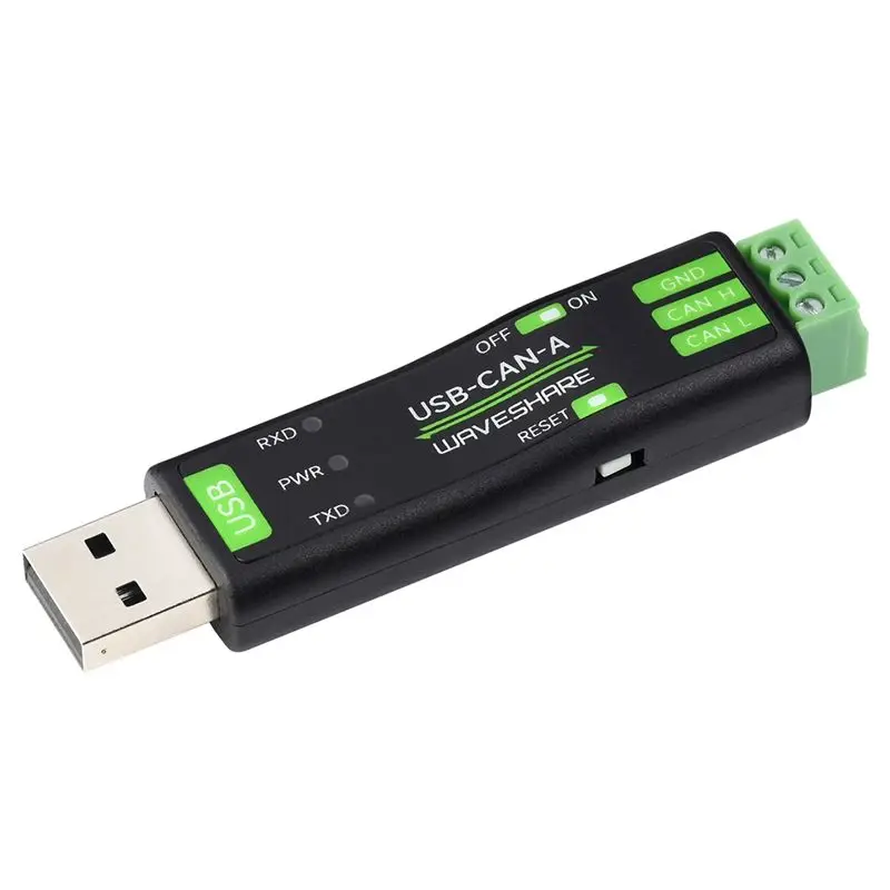 SCLS  USB to CAN Adapter Analyzer Model A, STM32 Chip Solution, Multiple Working Modes, Multi-System Compatible