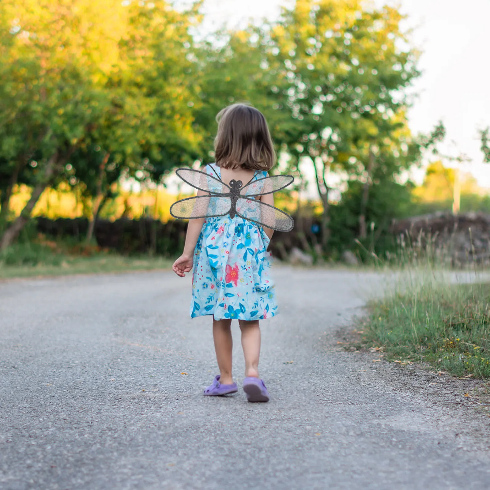 Dragonfly Wings Costume Adult Lightweight Fairy Wing Prop For Women Men Cosplay Party Stage Performance Dress Up Accessory