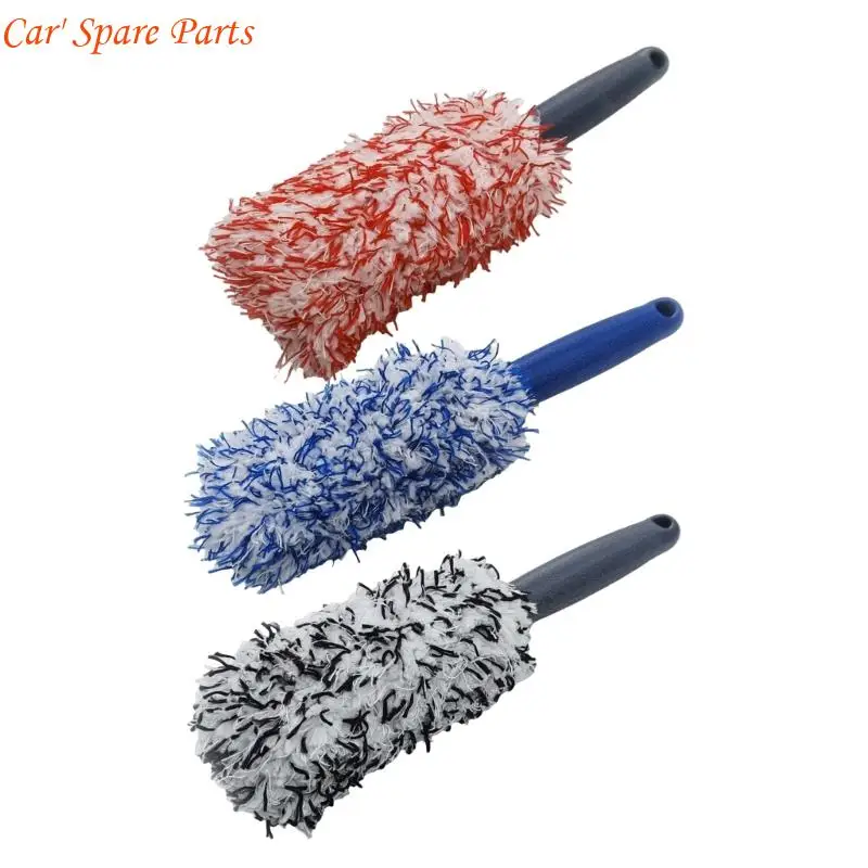 Brosse roue en microfibre Y4UA pour éliminer saleté tenace des jantes des systèmes d'échappement