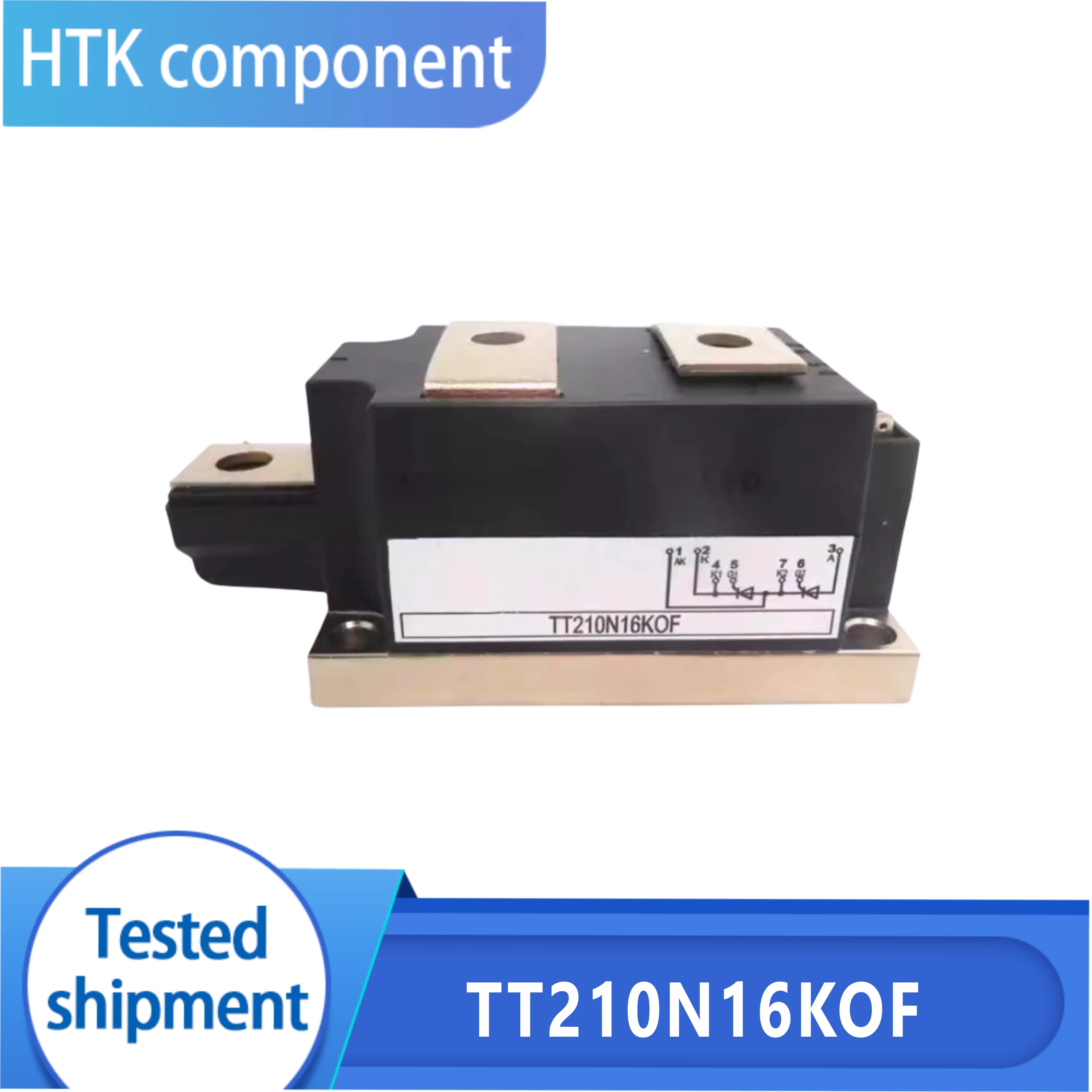 

TT210N16KOF TT200F13KFC NEW AND ORIGINAL MODULE