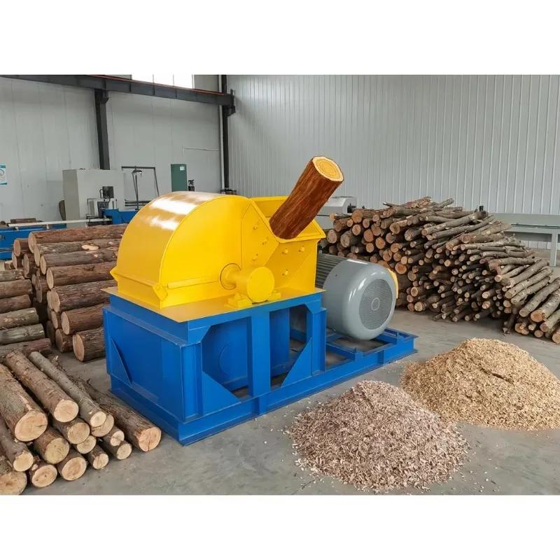Heavy Duty Gas Powered Wood Chipper Machine Portable Branch Shredder Crusher for Farm Garden Orchard Forestry Maintenance