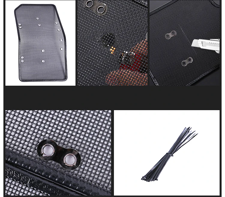 For Geely All-new Emgrand II 2023 2024 Car Front Grille Insect Proof Net Radiator Condenser Protective Cover Auto Accessories
