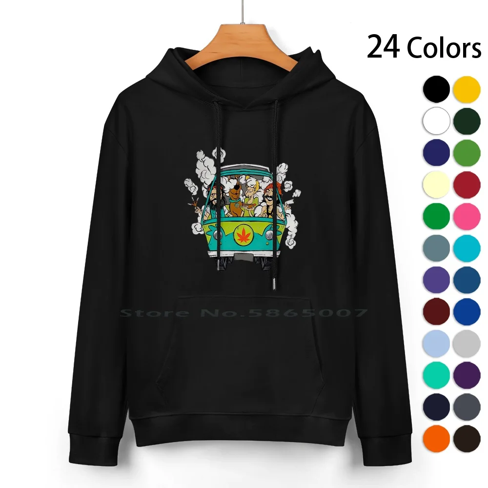 Cheech And Chong With Smoke Pure Cotton Hoodie Sweater 24 Colors Cheech And Chong With Smoke Cheech Chong Cheech And Chong Up