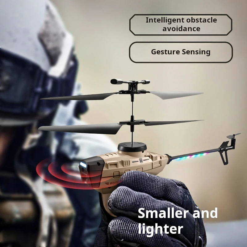 Ky202 Helicopter Drone Crossing Machine Remote Control Toy Obstacle Avoidance Aircraft Resistant To Falling Classic Toys