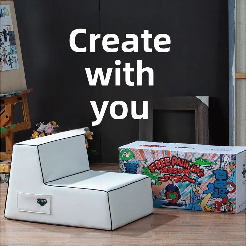 Chair Reading Corner Small Sofa Painting Lazy Seat Birthday Gift Baby Gift